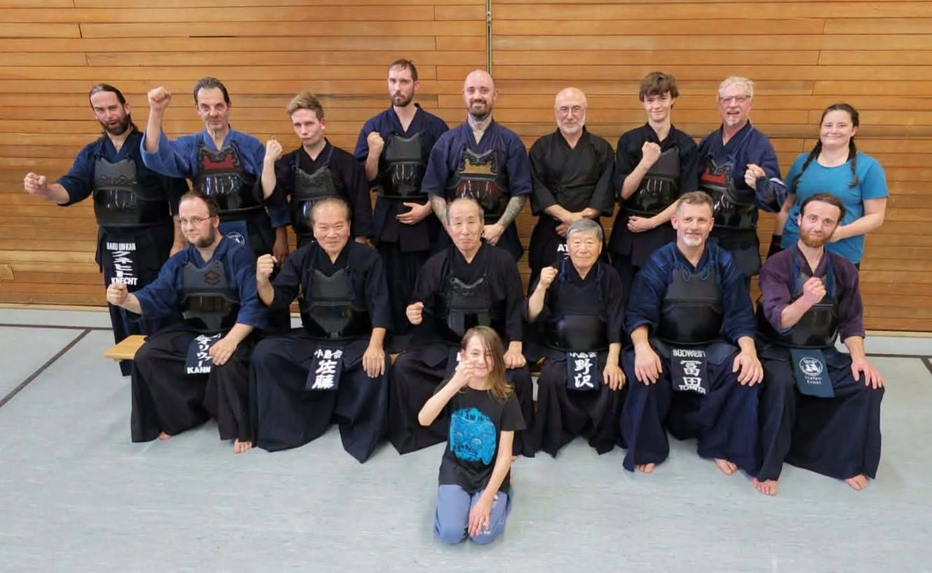 Hoher Besuch aus Japan bei der Kendo-Abteilung
